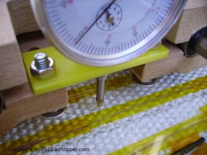 3d printer dial test indicator, on build bed/platform 3d printer dial test indicator, on build bed/platform